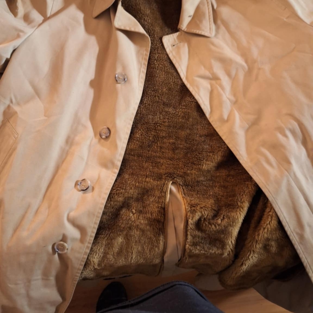 London Fog Tan Trench Coat